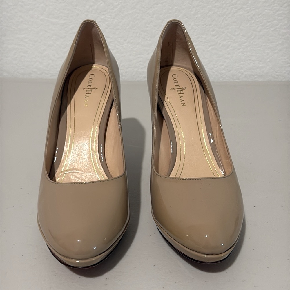 Cole Haan Maple Sugar Patent Air Chelsea Pumps